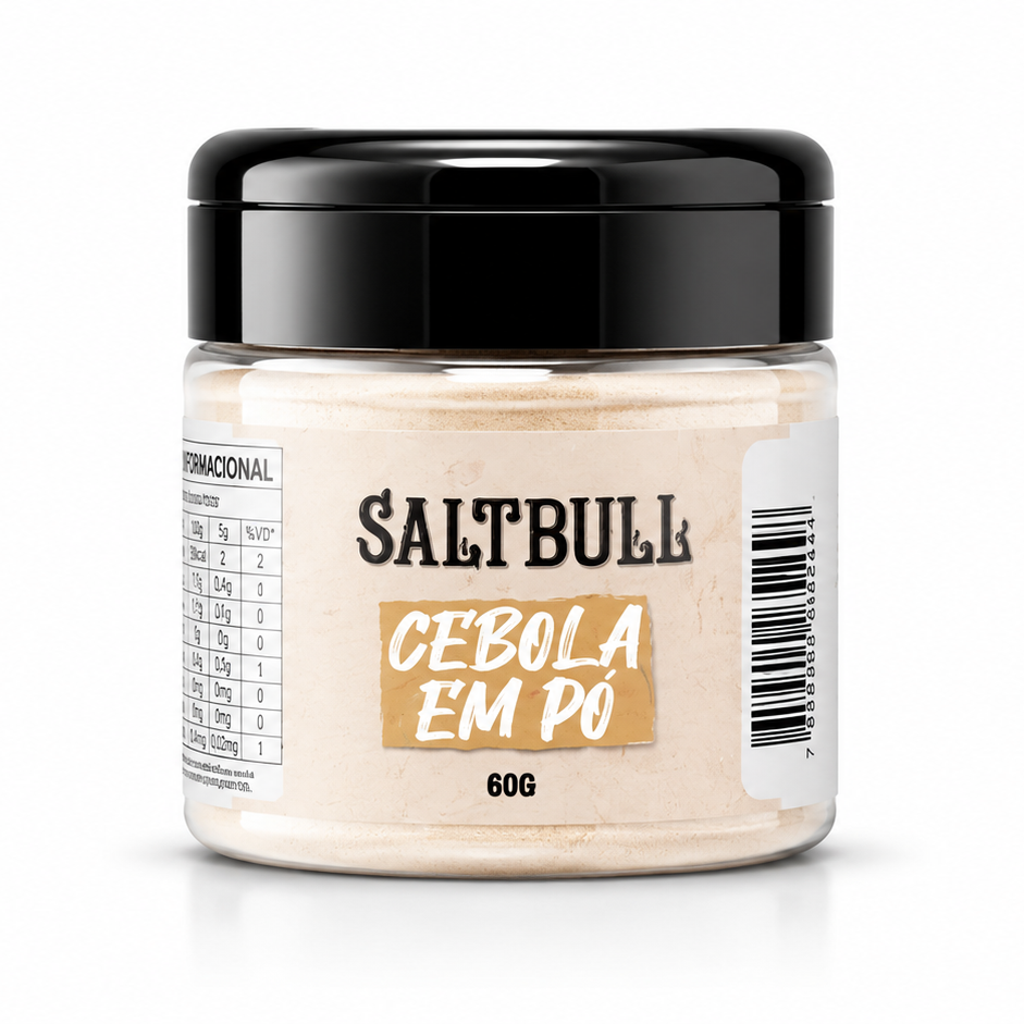 Tempero SALTBULL Cebola em Pó 60g
