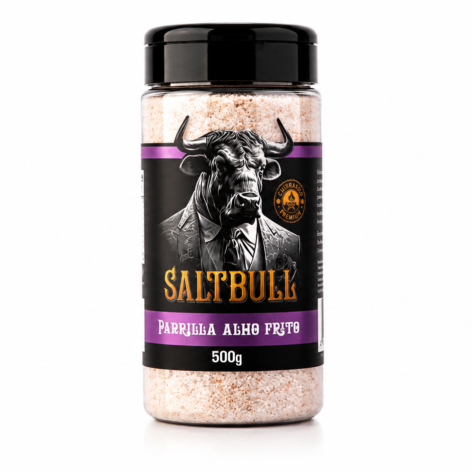 Sal Parrilla Alho Frito SaltBull 500g