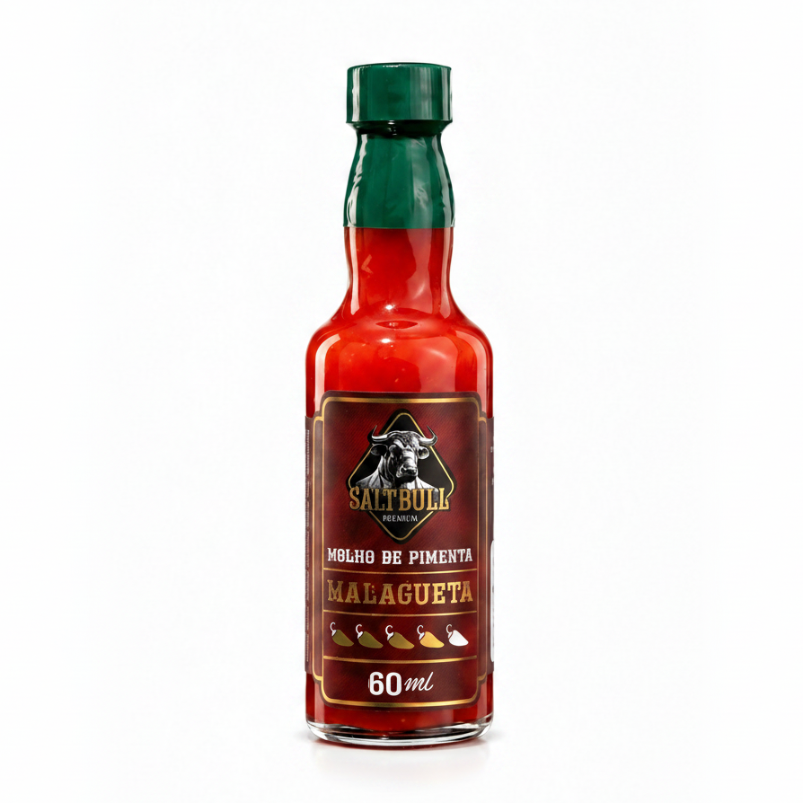 Molho de Pimenta SALTBULL Malagueta 60ml