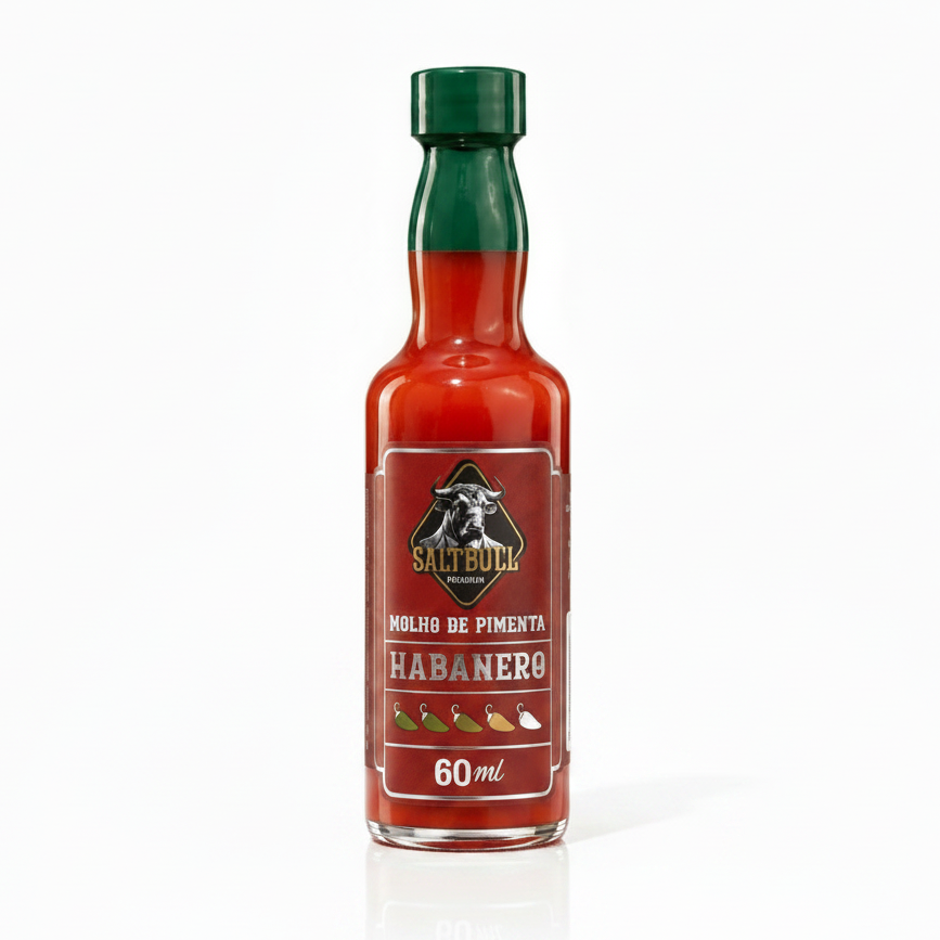 Molho de Pimenta SALTBULL Habanero 60ml
