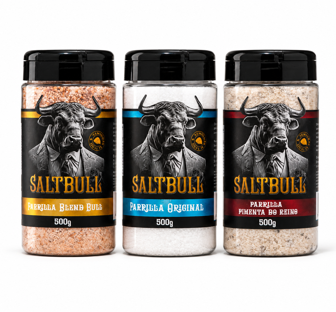 Kit Trio Essência da Brasa SaltBull