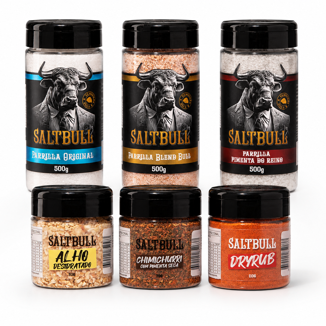 Trio Essência da Brasa + Trio Tempero SaltBull