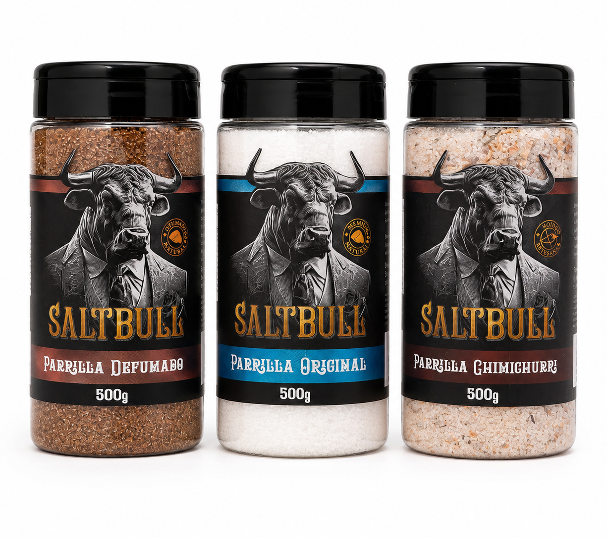 Trio Fumaça e Sabor SaltBull