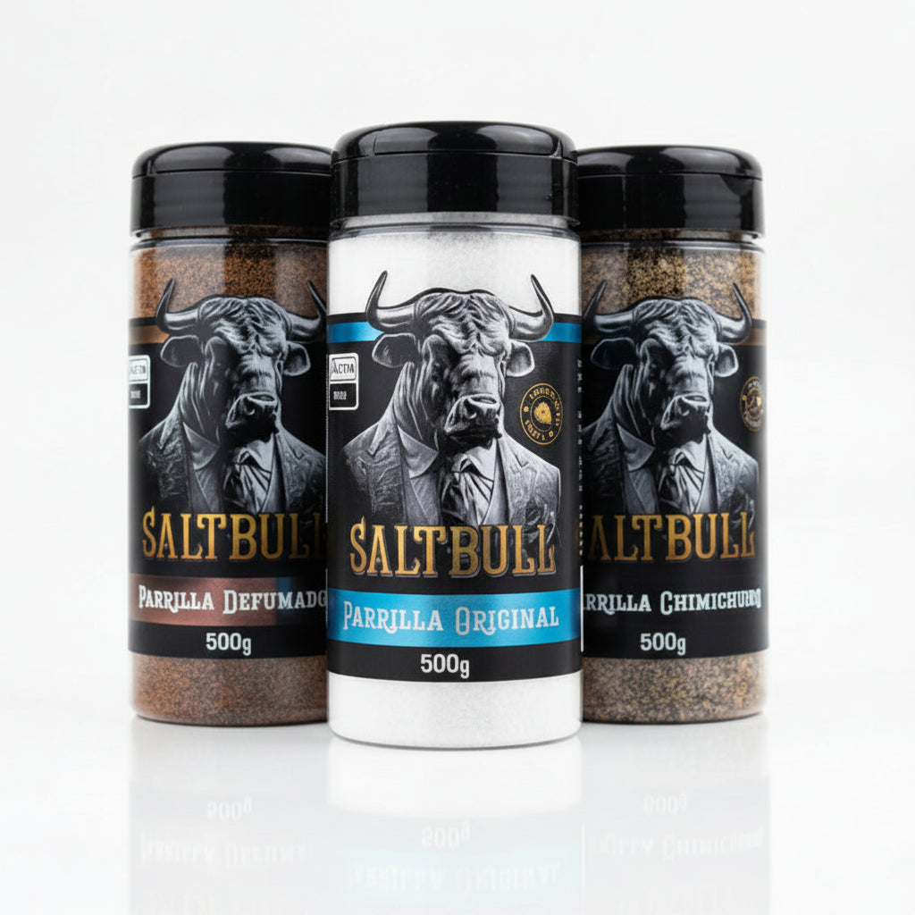 Trio SALTBULL Fumaça e Sabor